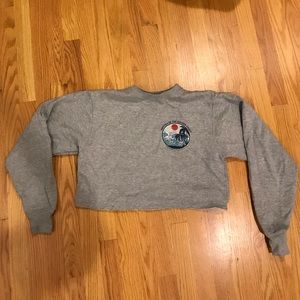 Brandy Melville Cropped Crewneck
